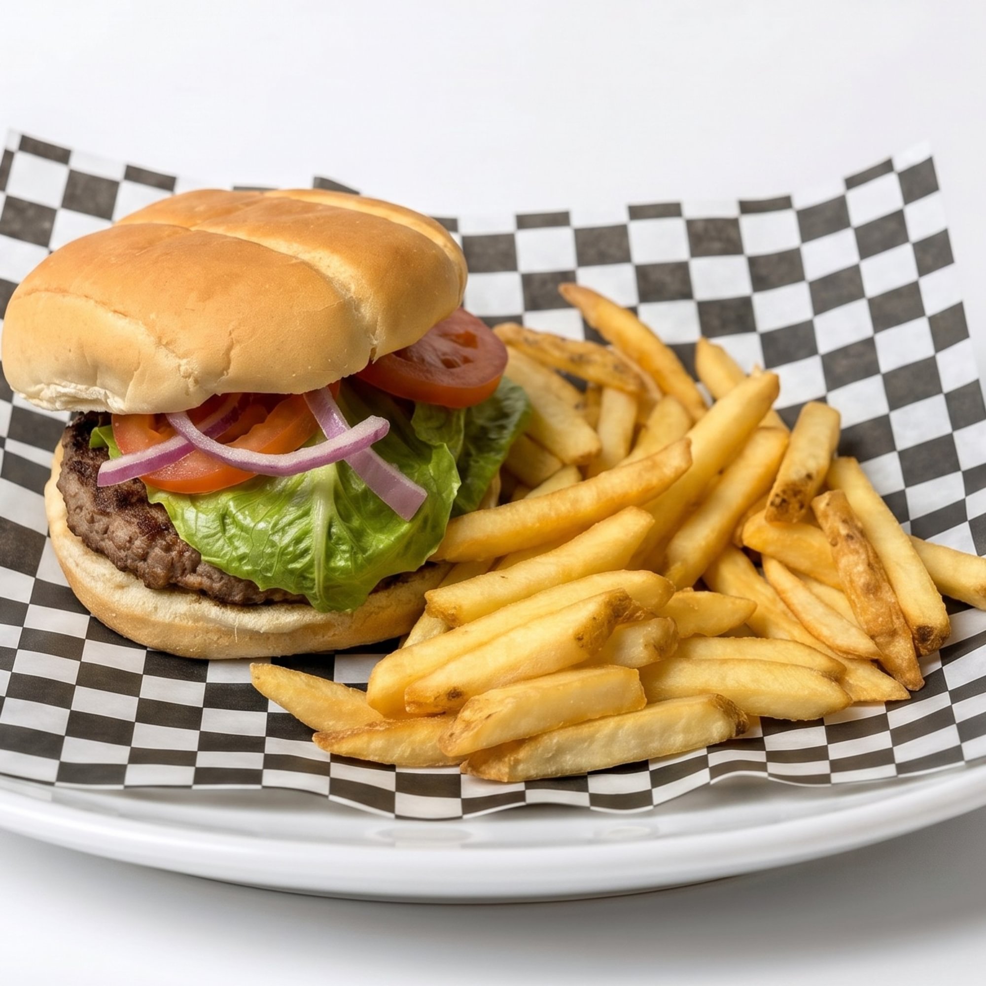 Cheeseburger & Fries