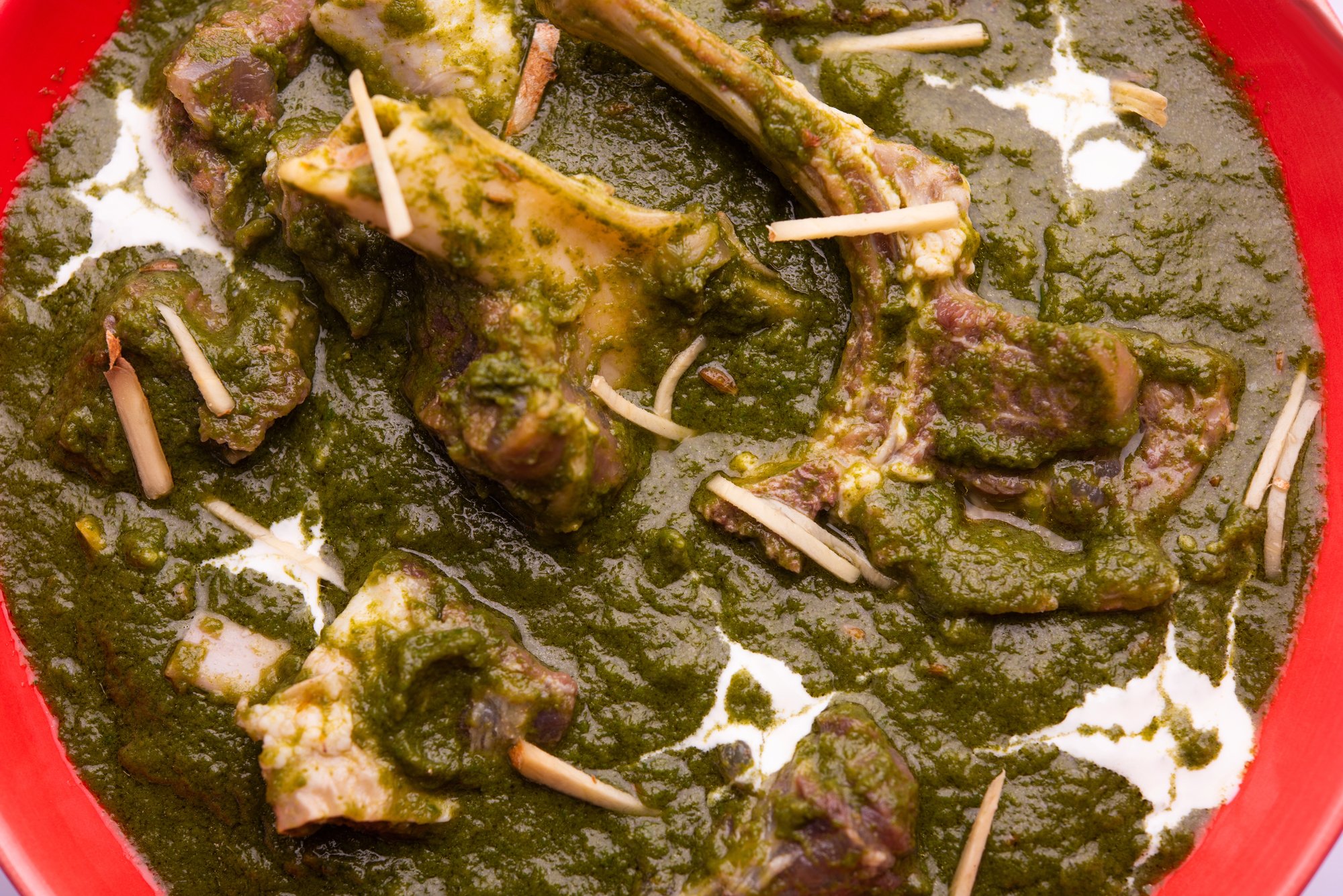 Goat Saag- gluten free (halal)