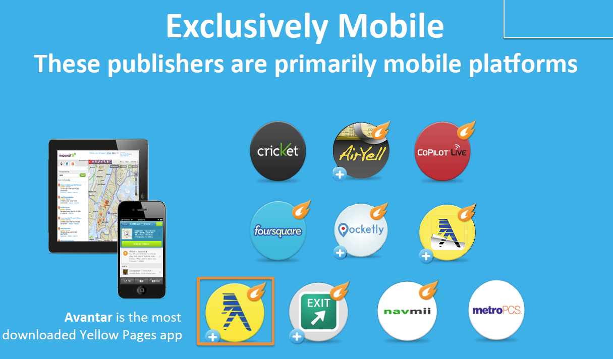 Our mobile publishers