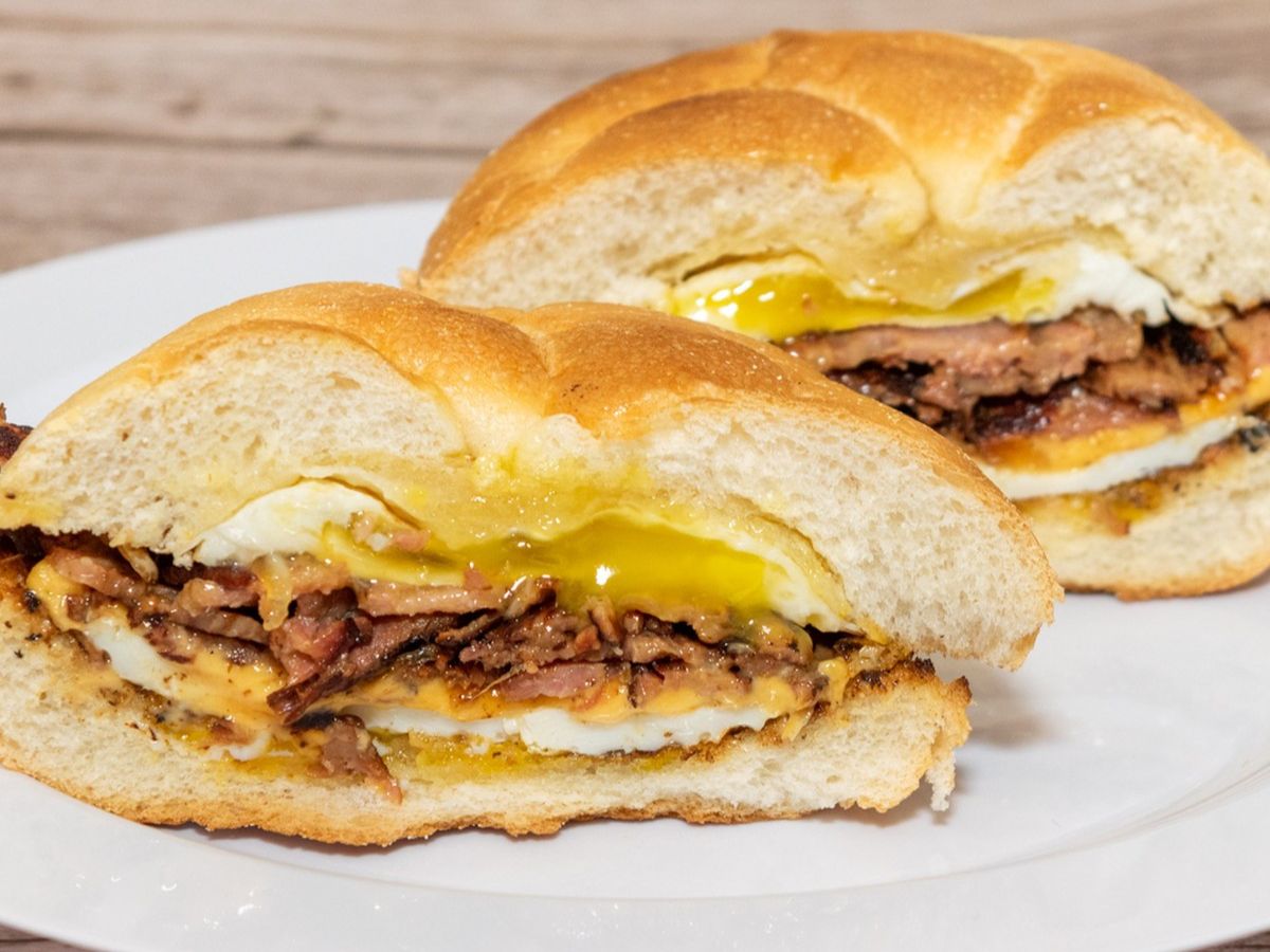 Turkey Bacon, Egg & Cheese Sandwich