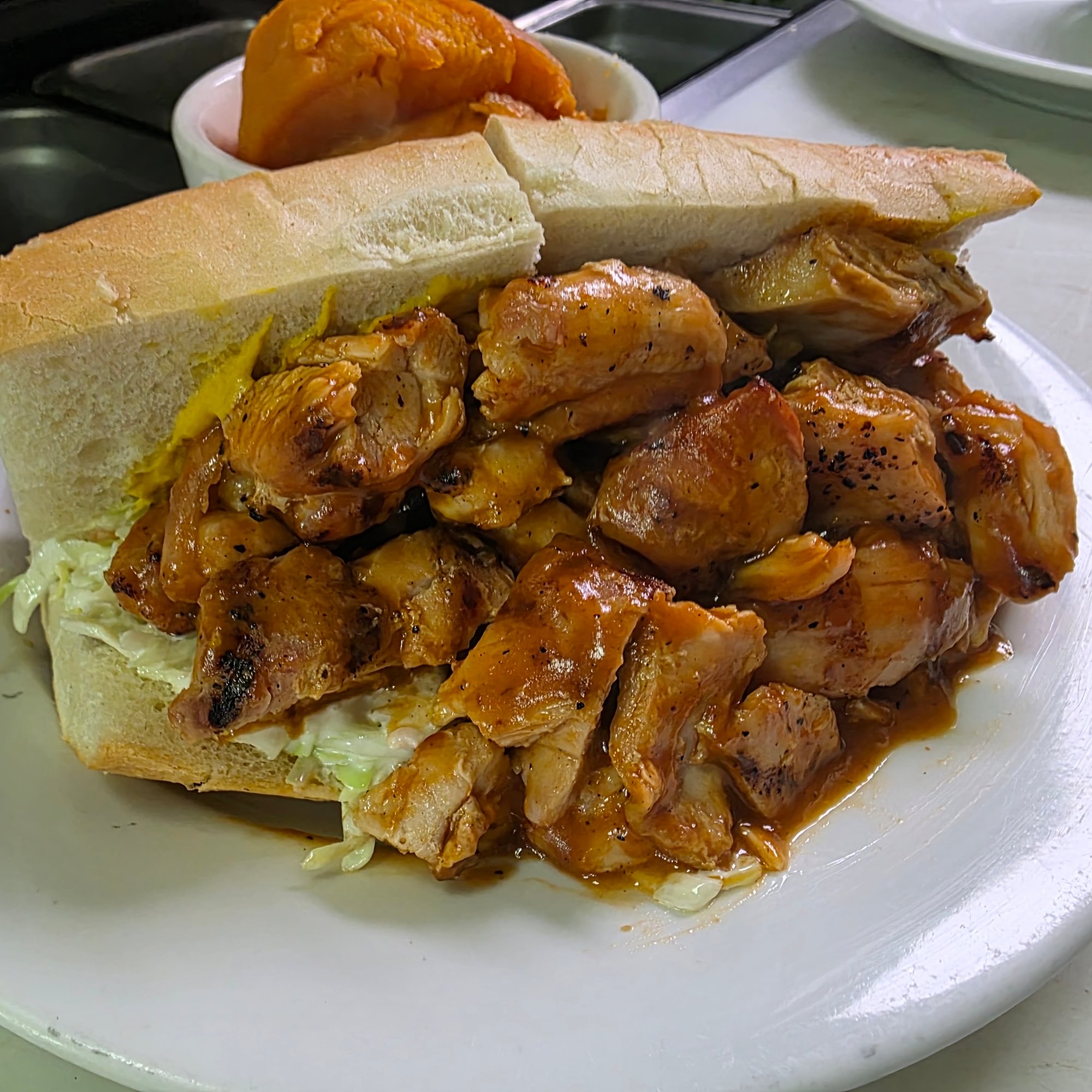 BBQ Chicken PoBoy