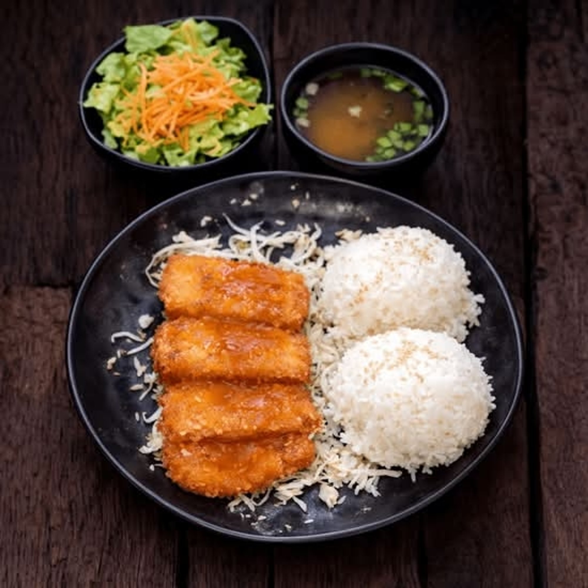 Kid's (Keiki) Spam Katsu Plate
