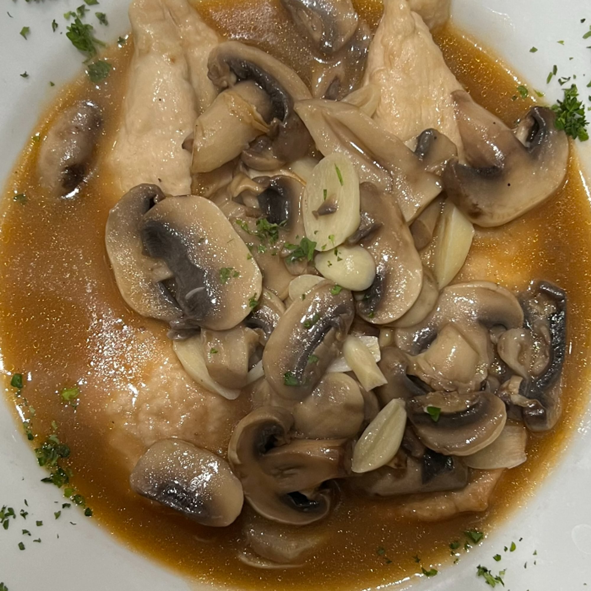 Chicken Marsala Dinner
