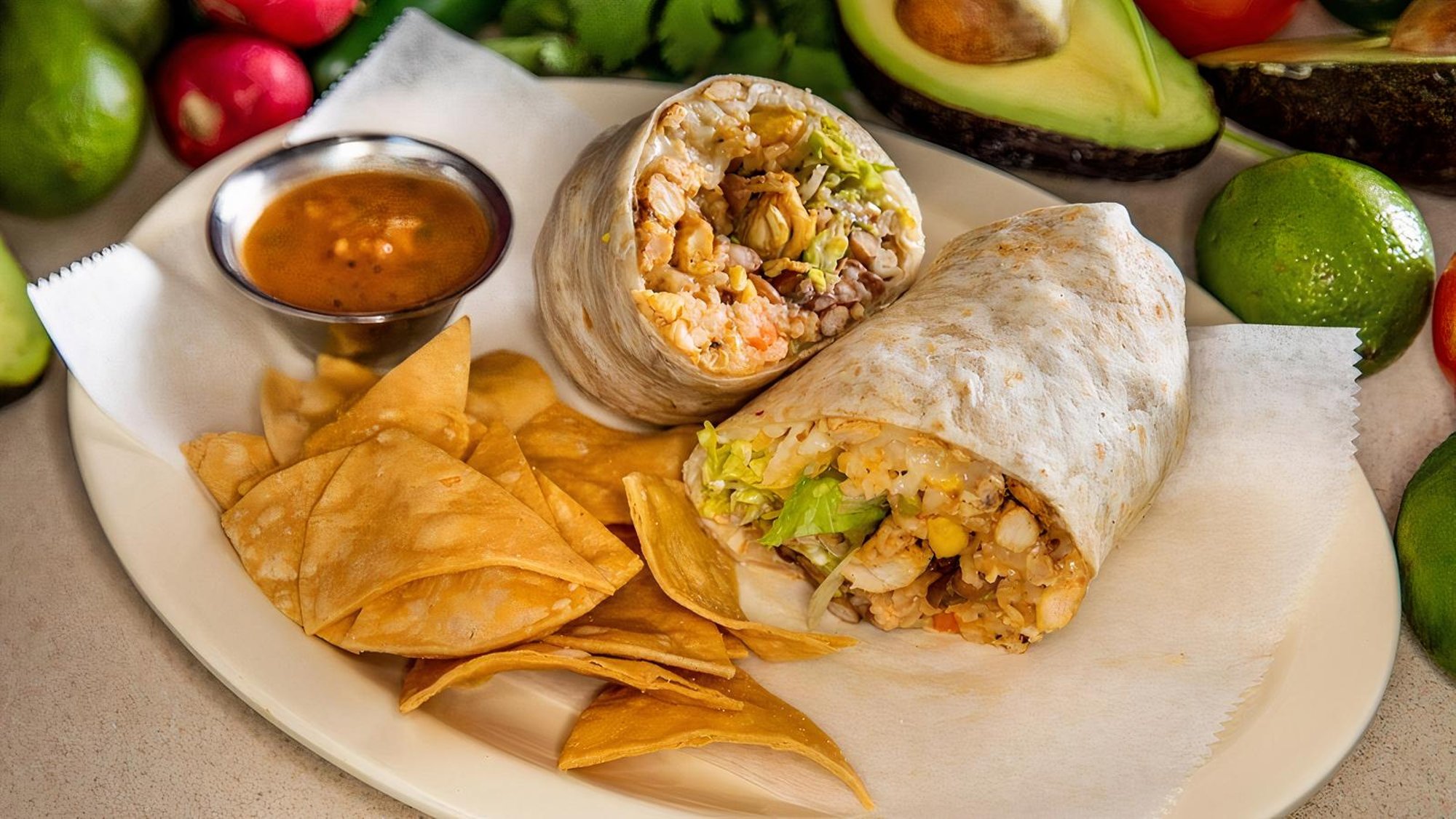Chicken Burrito