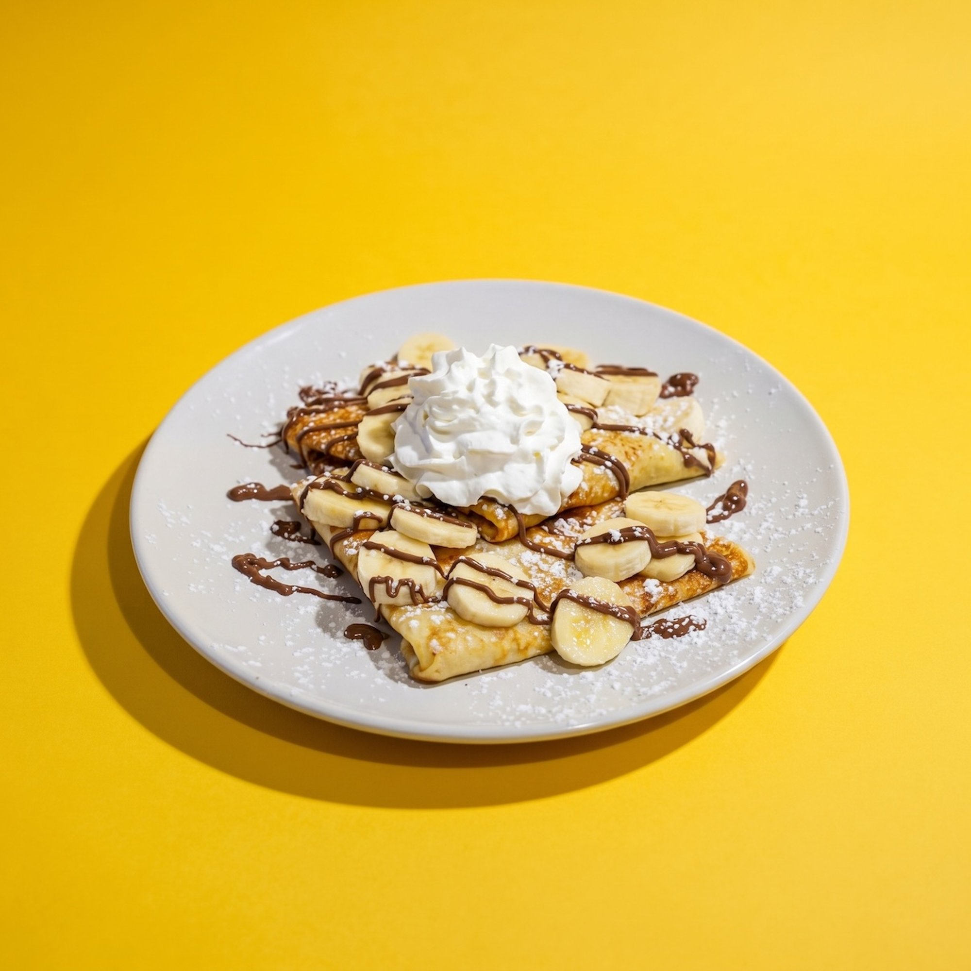 Nutella & Banana Crepes