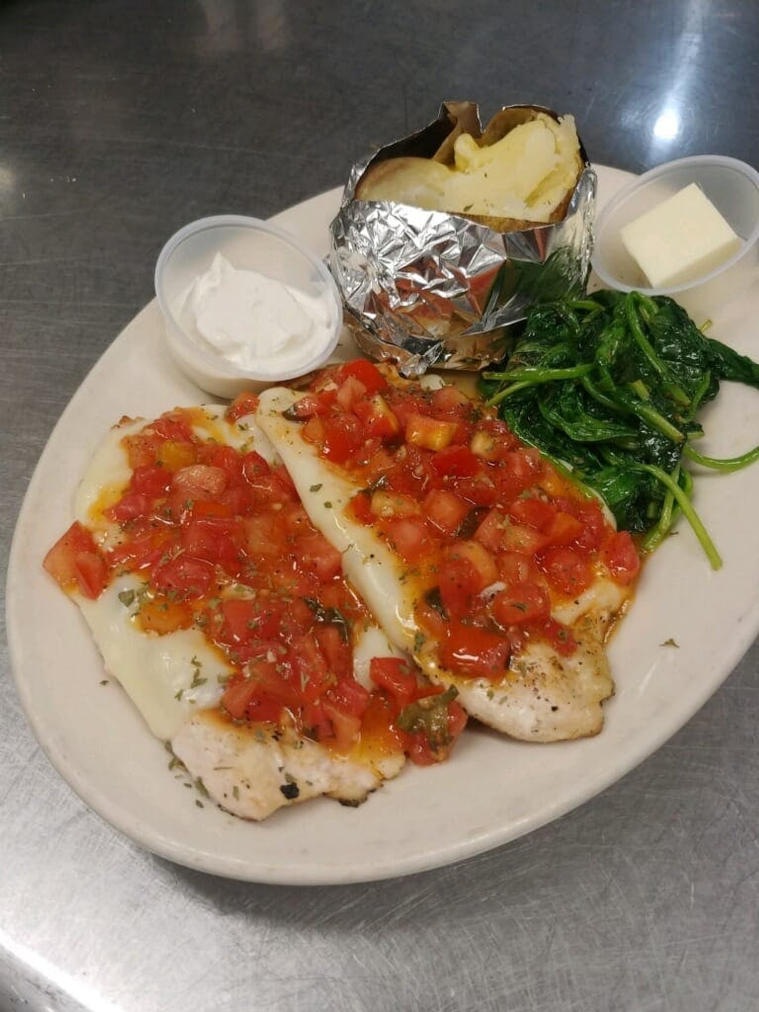 Chicken Bruschetta