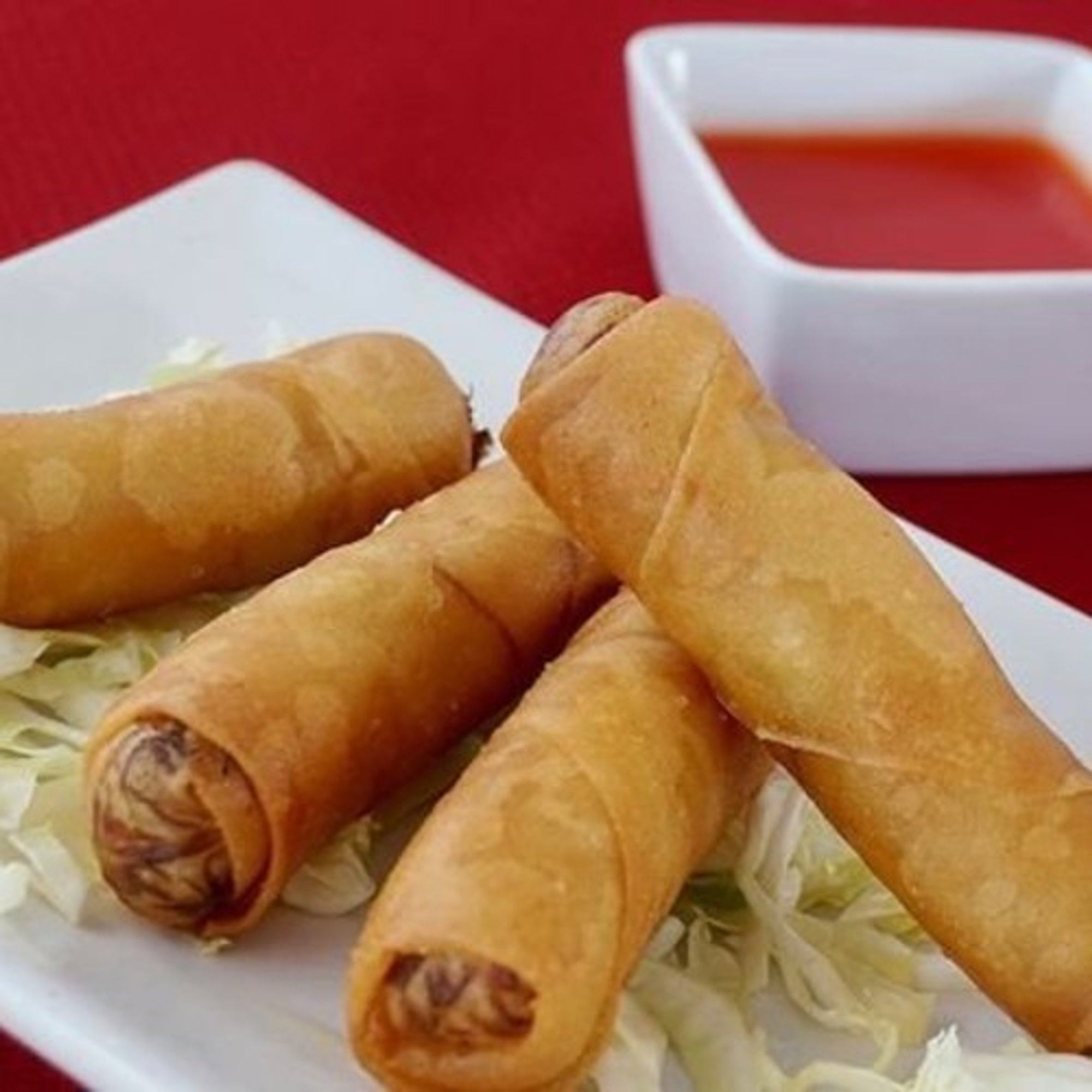 Vegetable Spring Rolls (4)