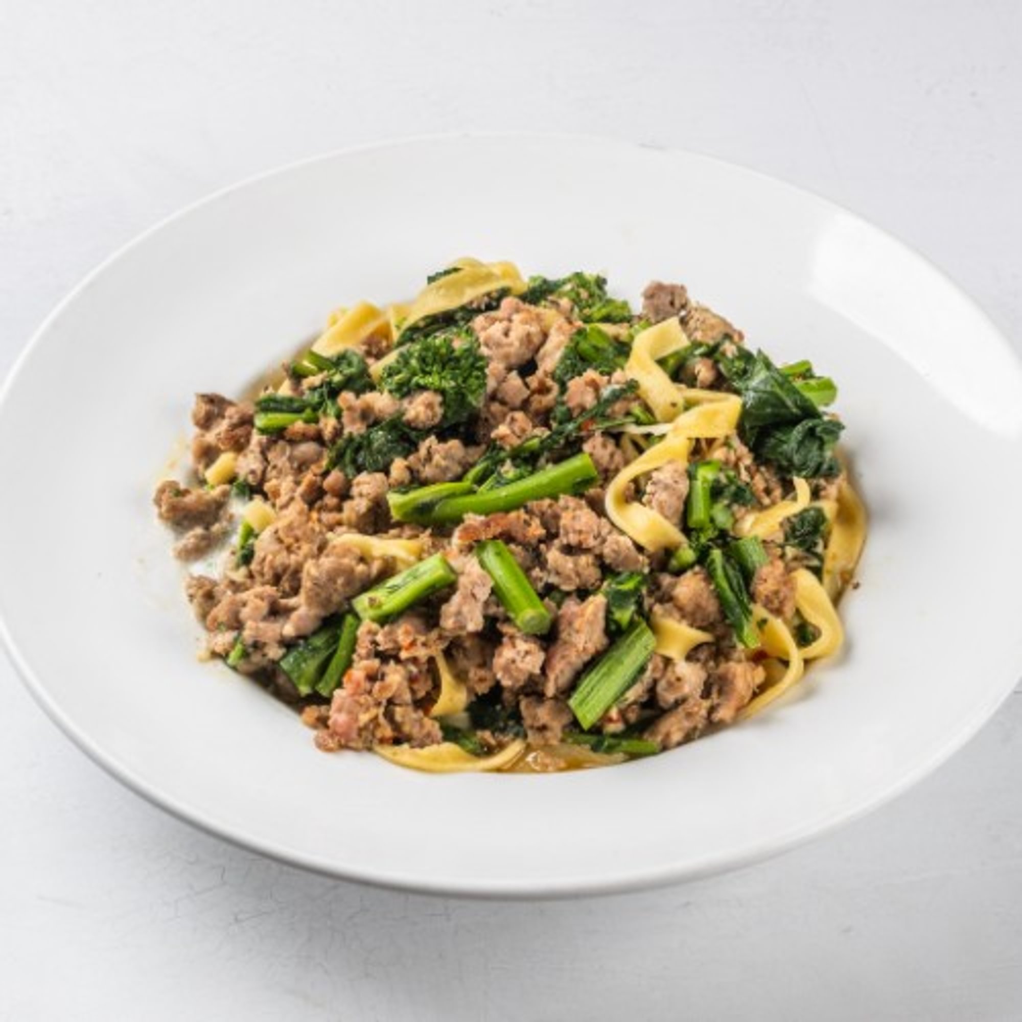 Broccoli Rabe with Sausage/Pasta