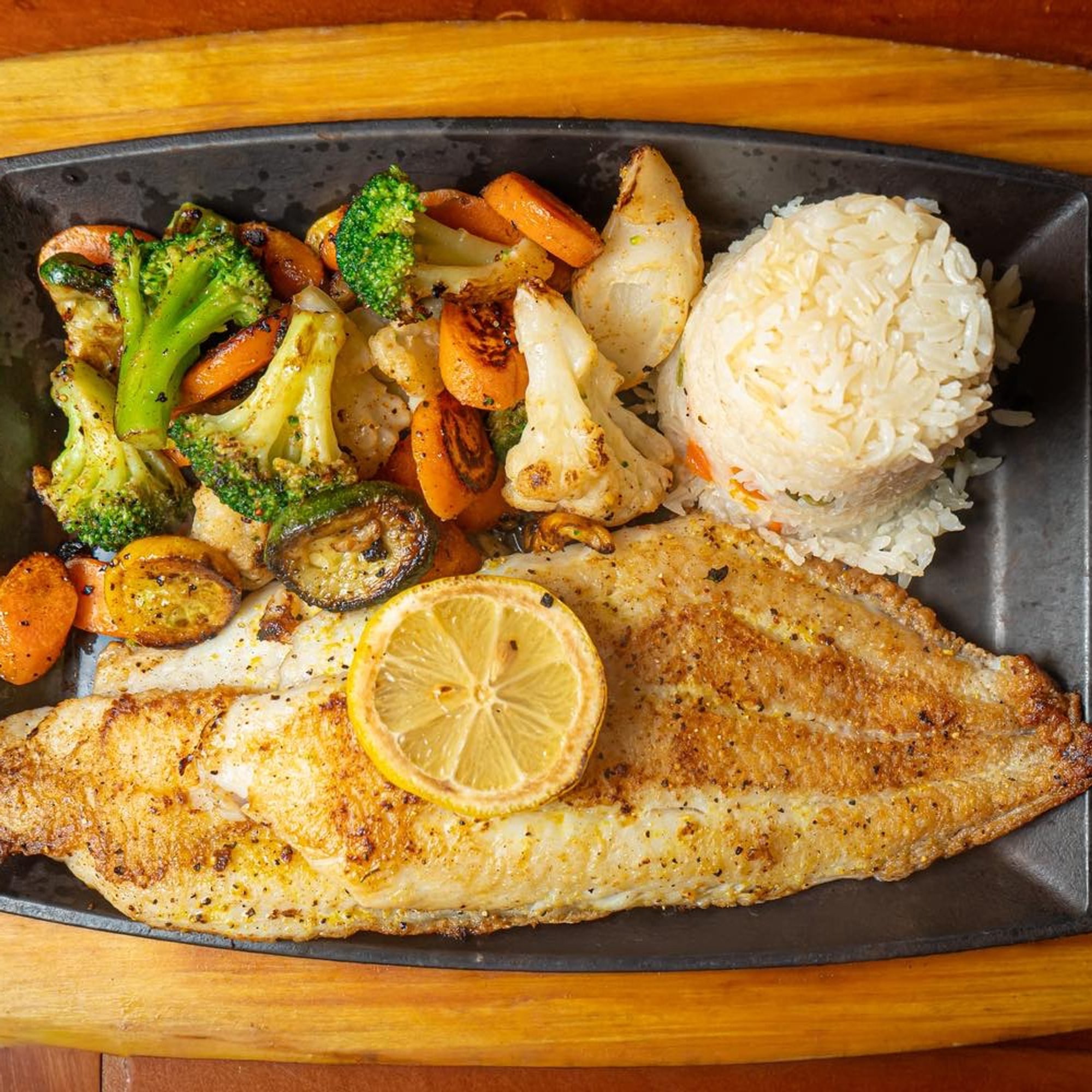 Grilled Catfish Plate