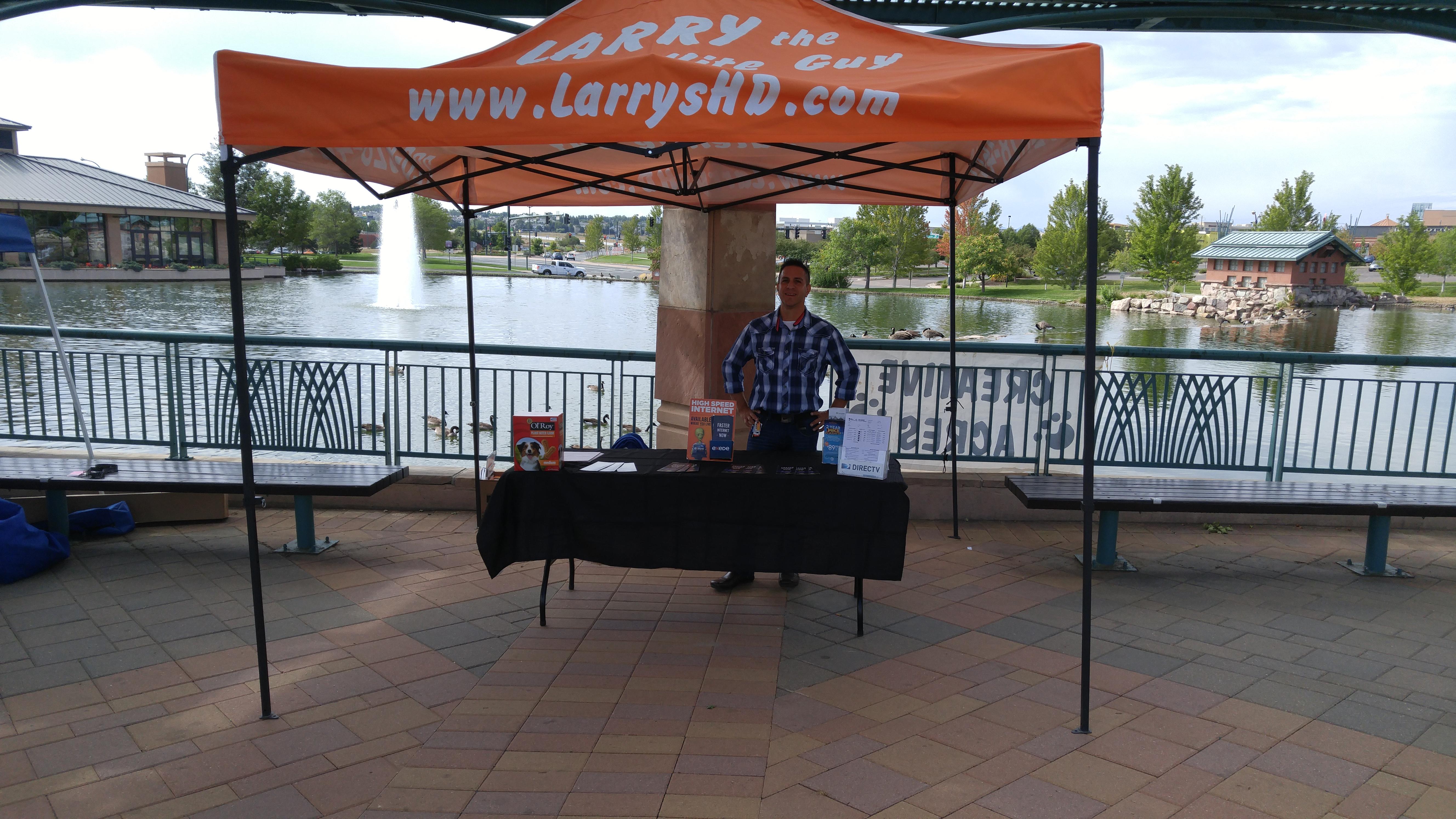 Larry the Satellite Guy Logo