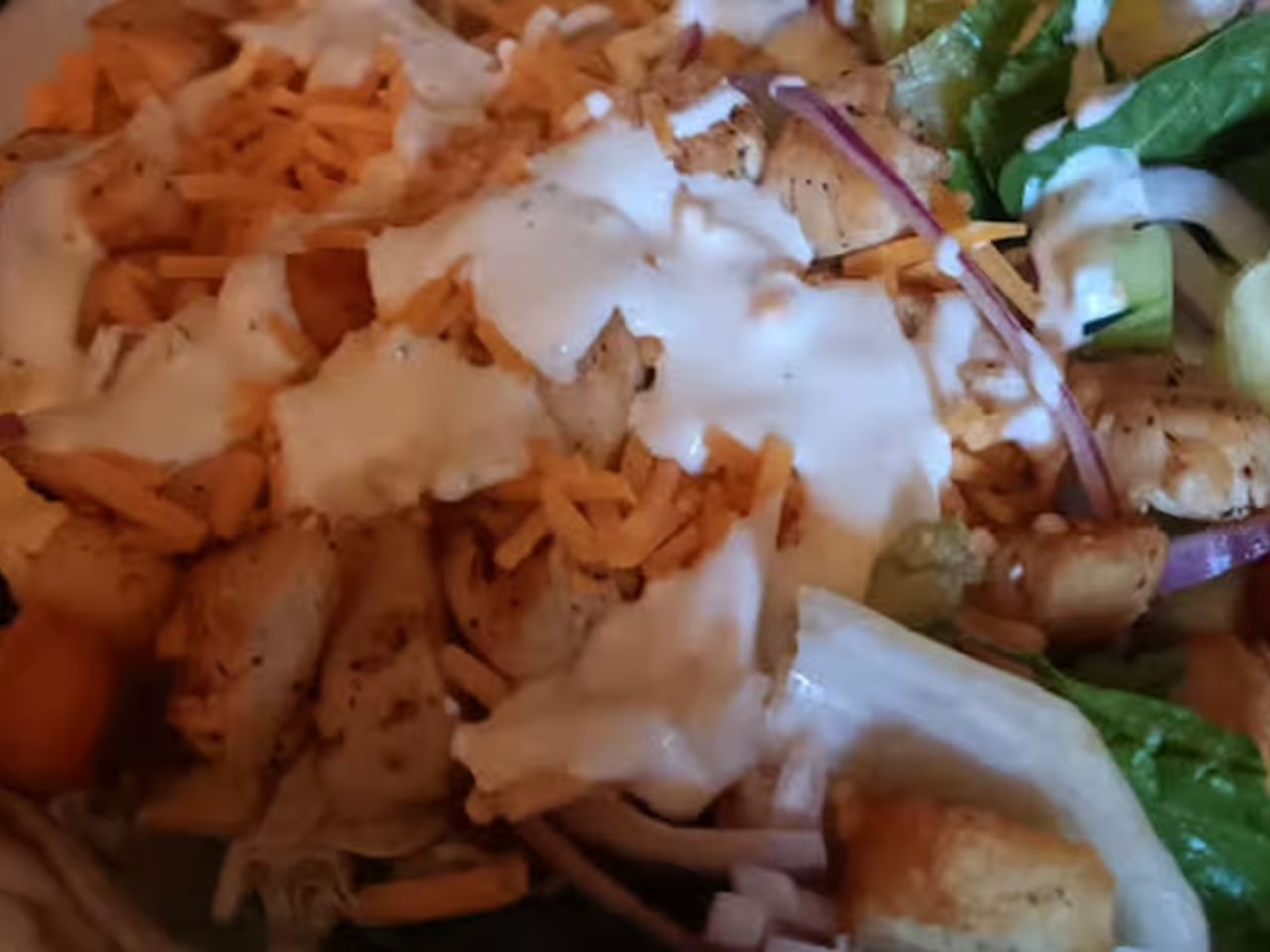 Fried Chicken Salad