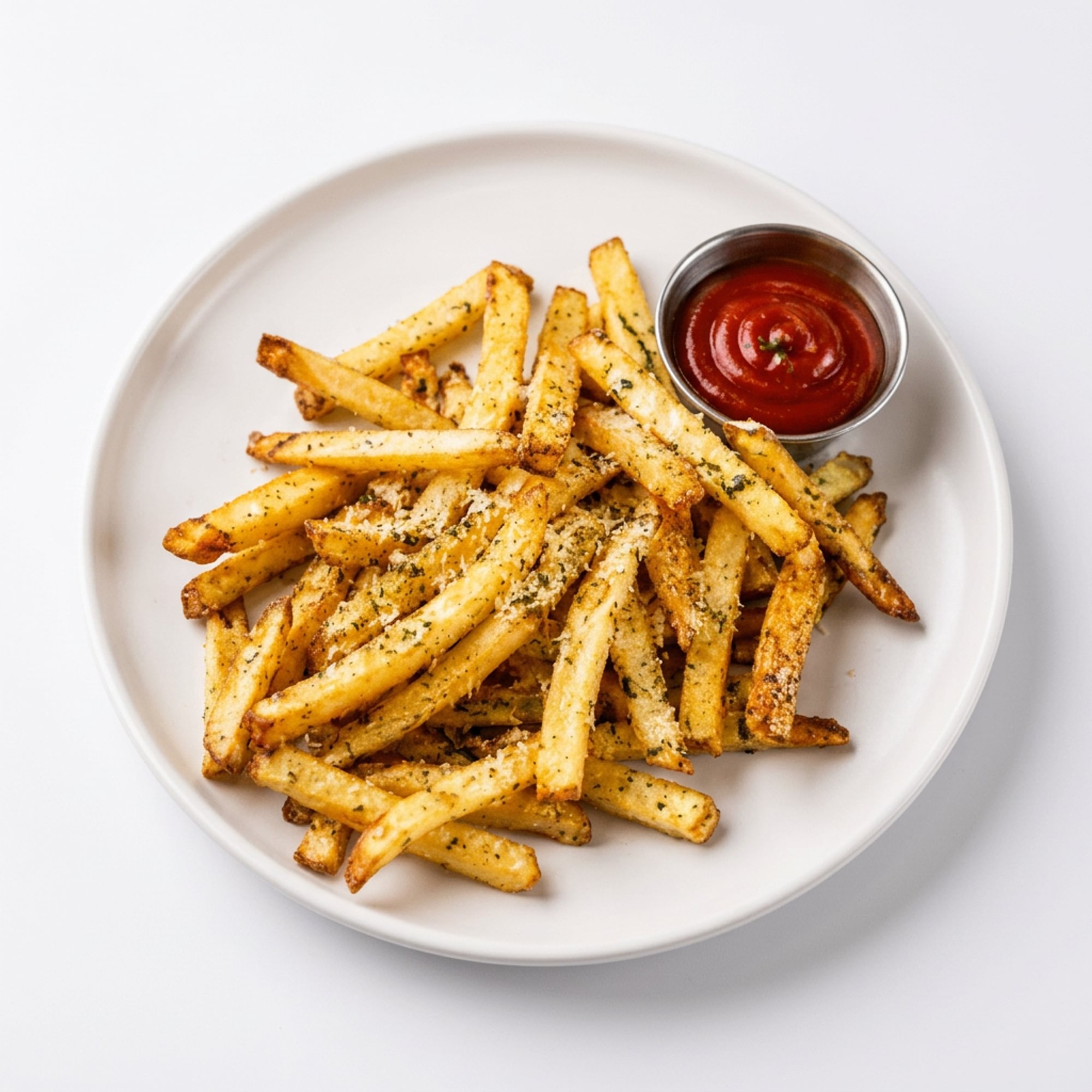 Crispy Garlic Parm Fries