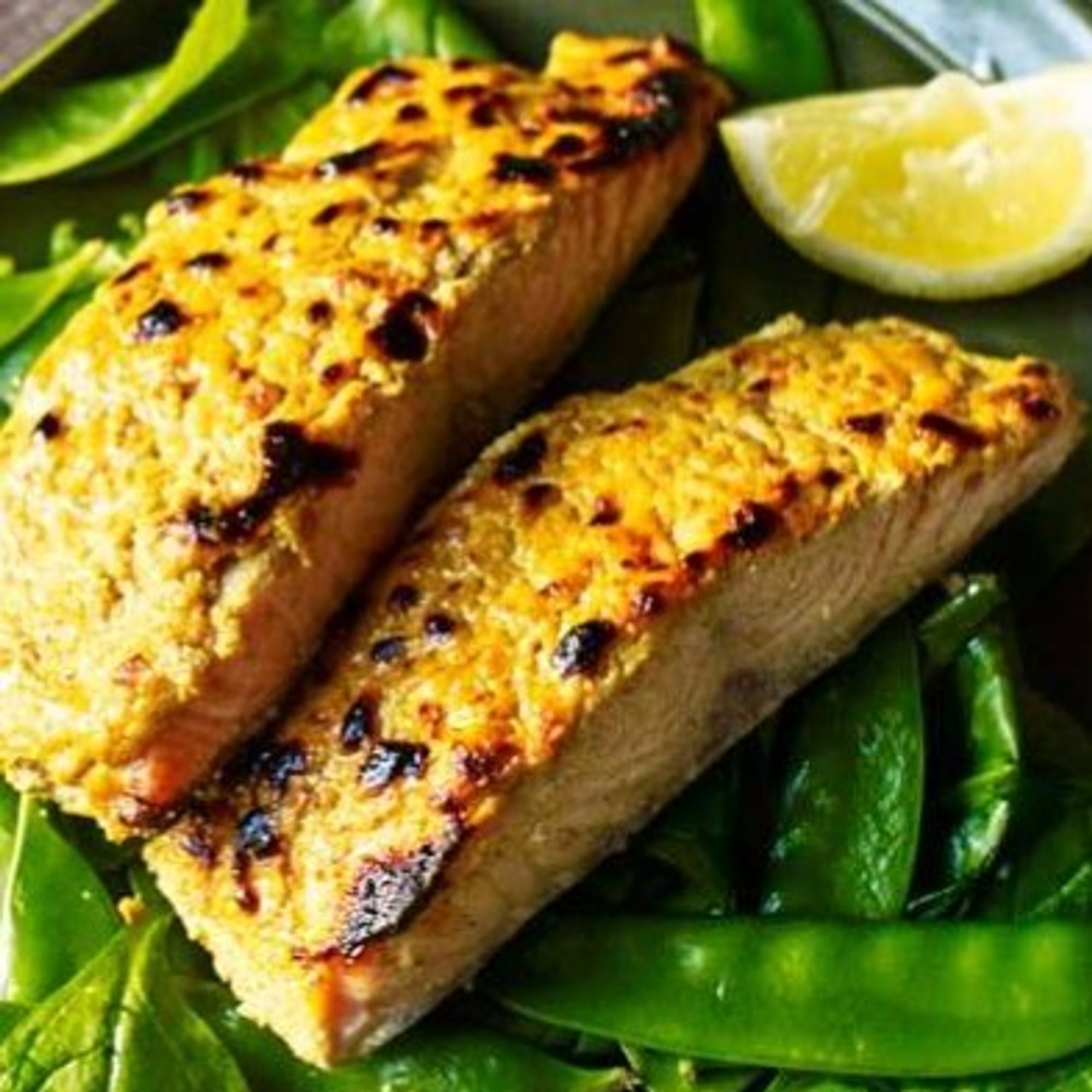 Methi salmon