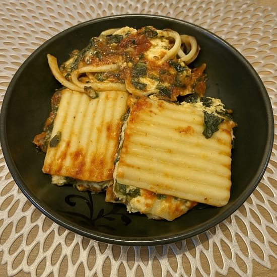 Spinach and Ricotta Lasagna
