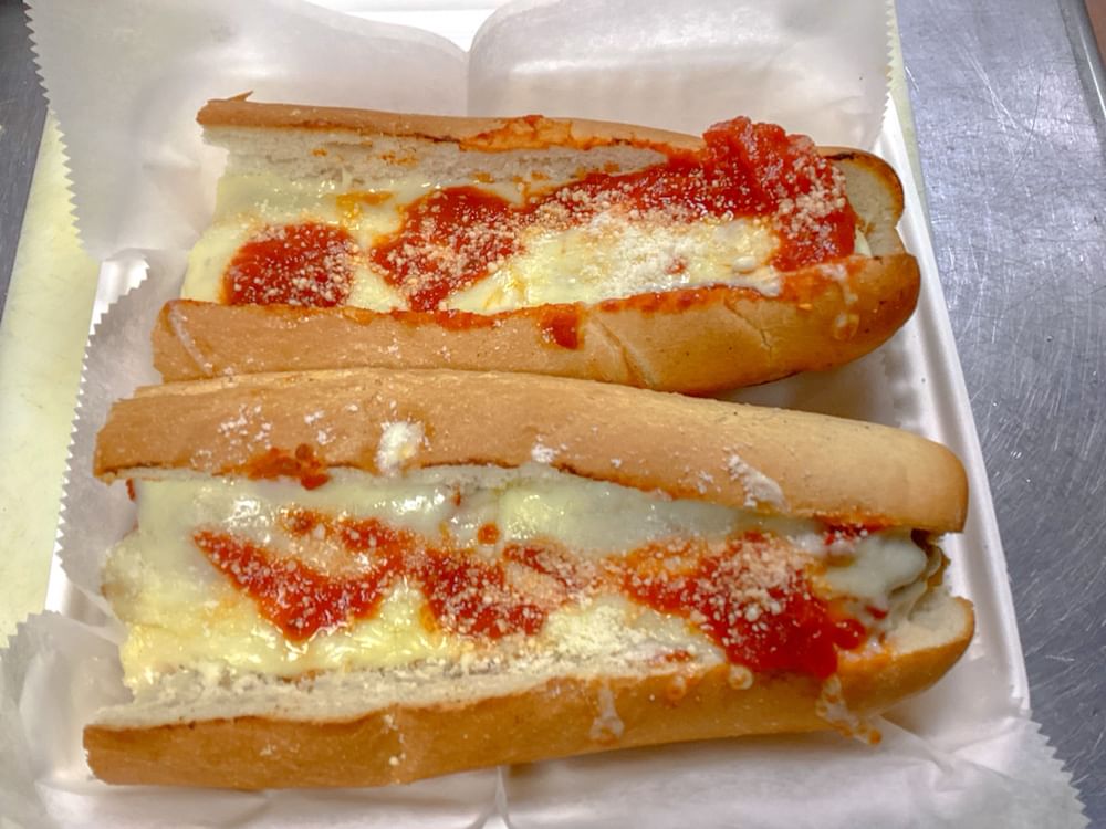 Meatball Parmigiana Sub
