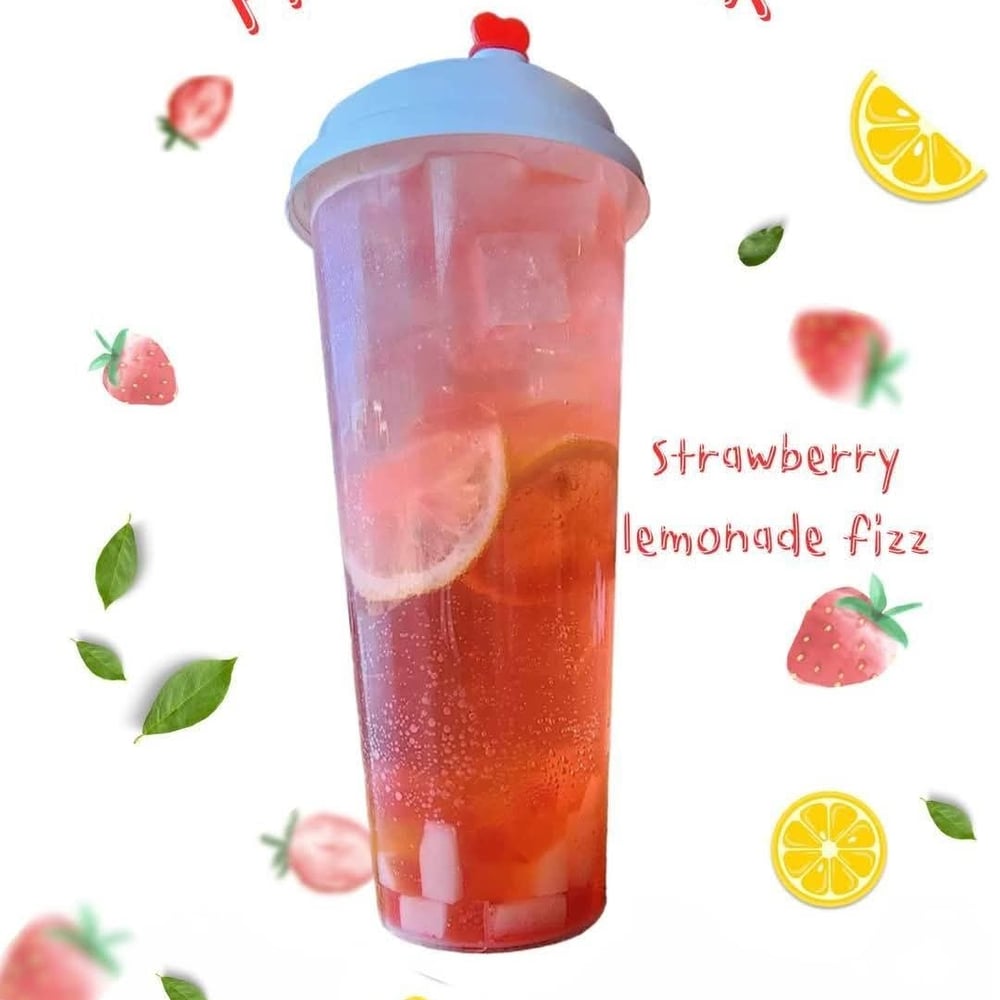 Strawberry Lemonade Fizz