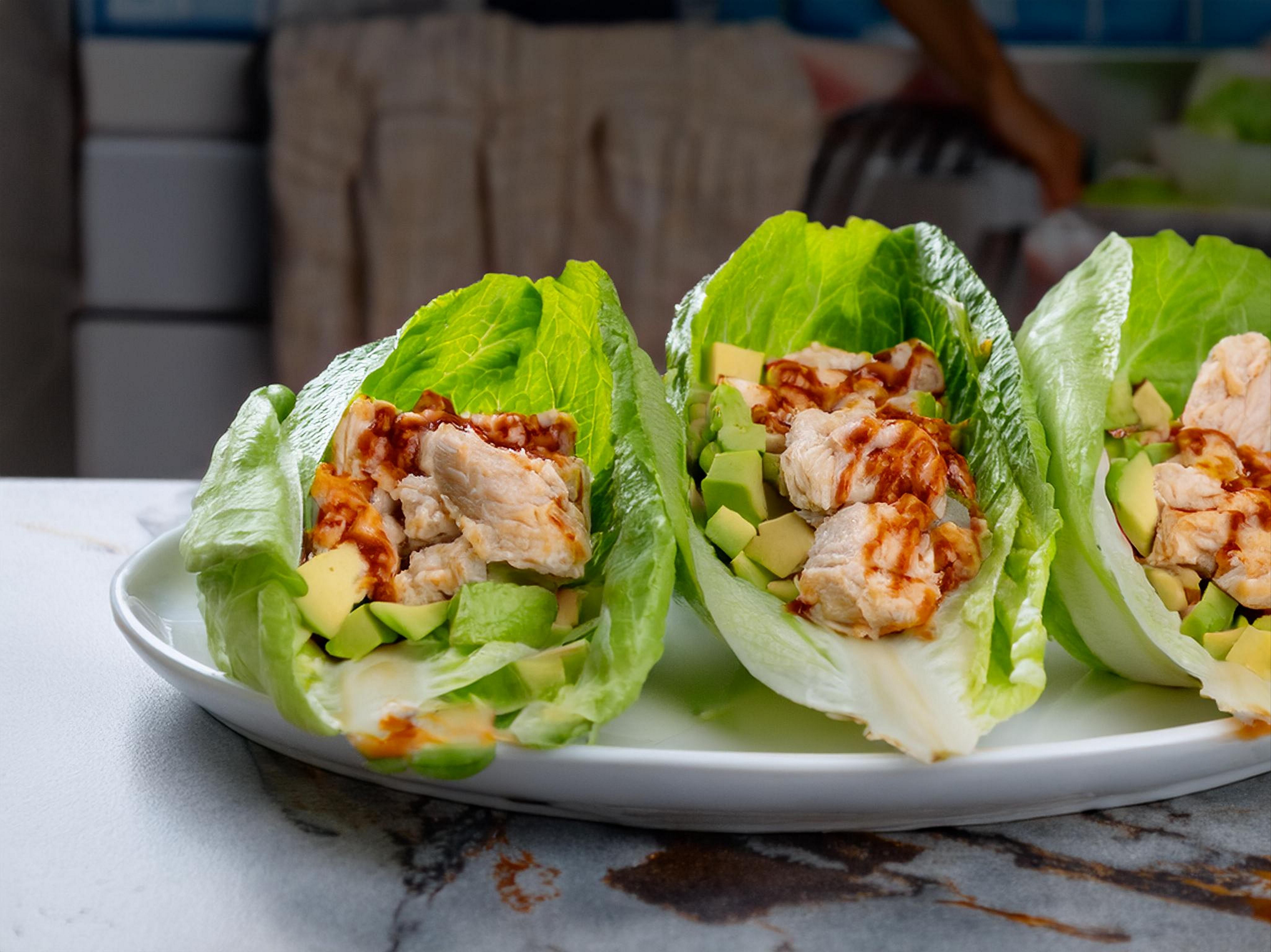 Chicken Lettuce Wrap