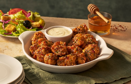 Calabrian Hot Honey Chicken Bites