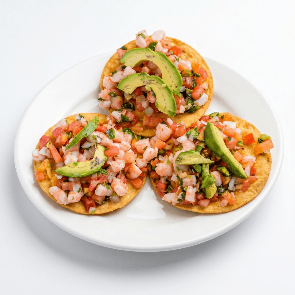 Shrimp Tostadas