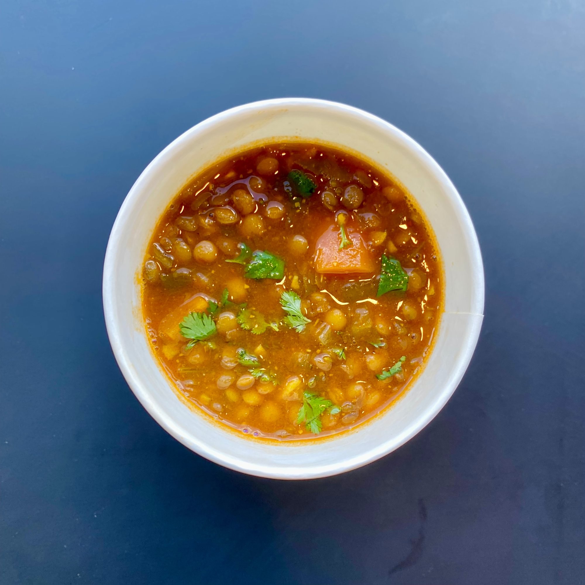 Chunky Lentil Soup (ve/gf)