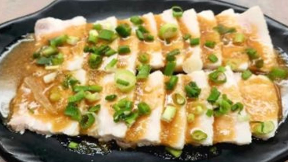 Boiled Pork Belly 蒜泥白肉