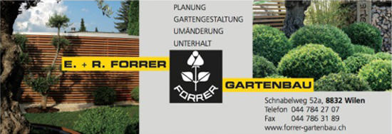 E. + R. Forrer Gartenbau AG