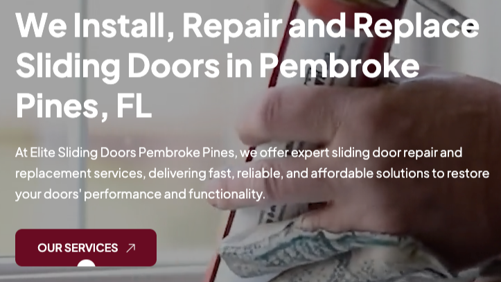 Elite Sliding ReoDoor's Repairs Pembroke Pines Image