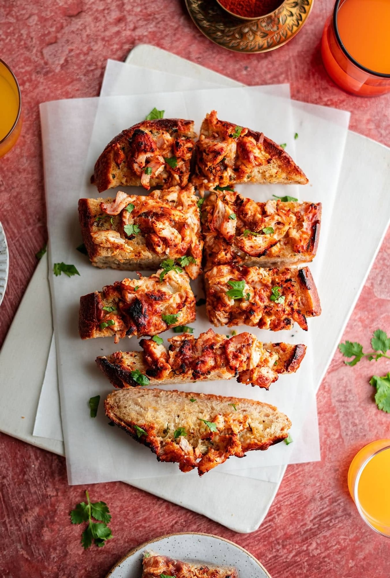 Masala Garlic Bread