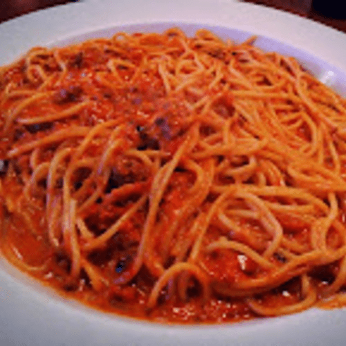 Spaghetti and Meat Sauce