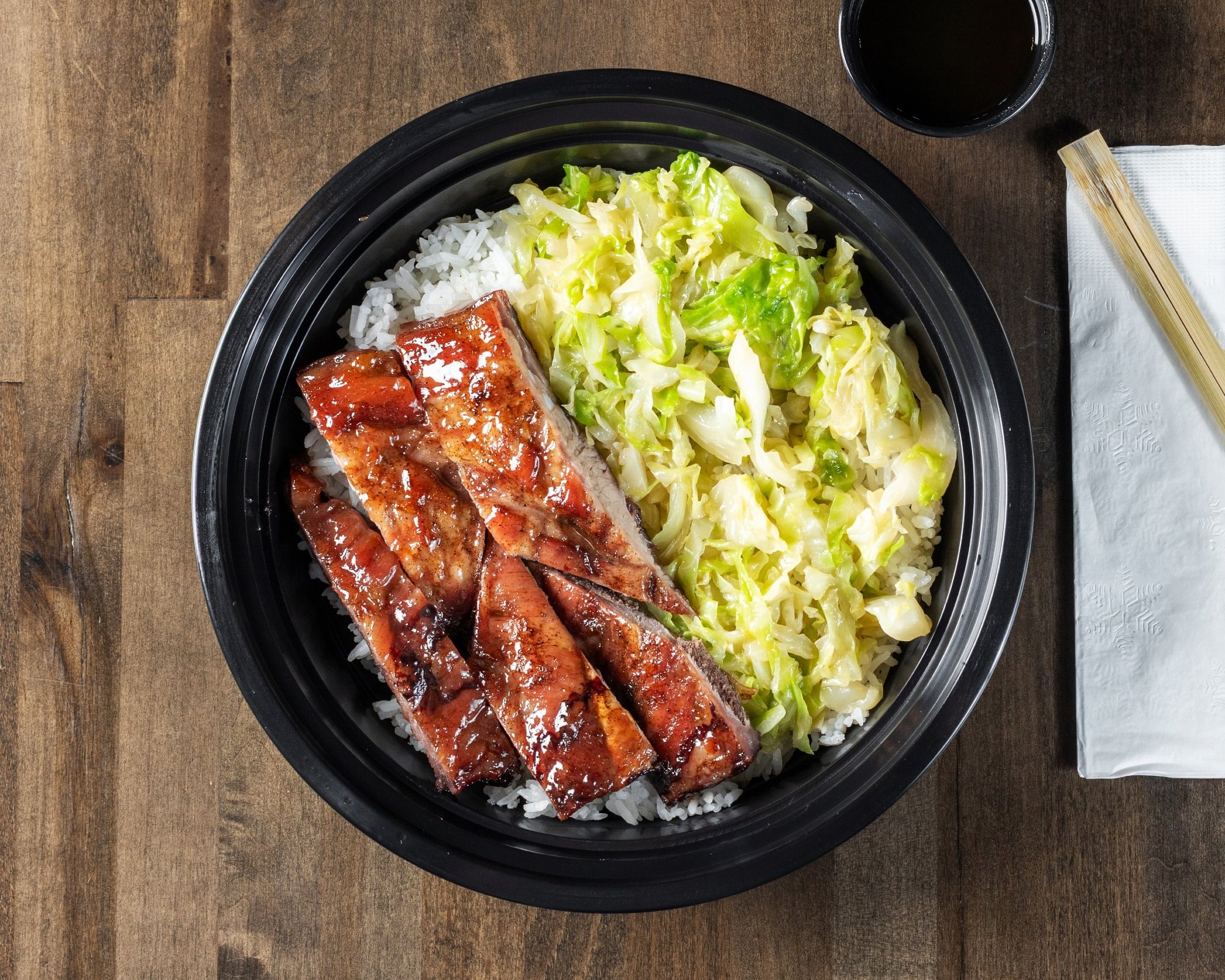BBQ Pork Rib Over Rice