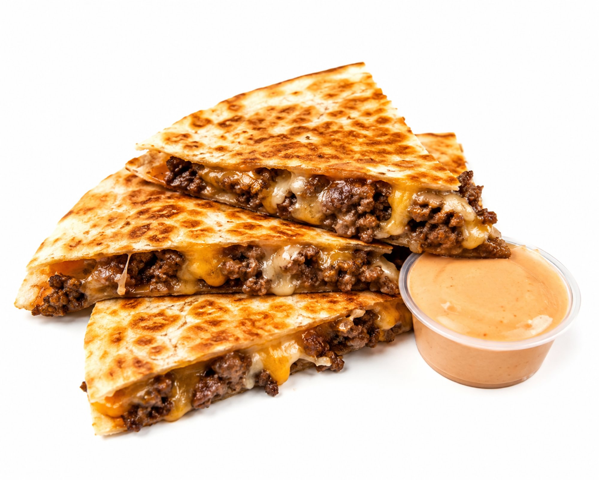 Smash Beef Quesadilla 6oz