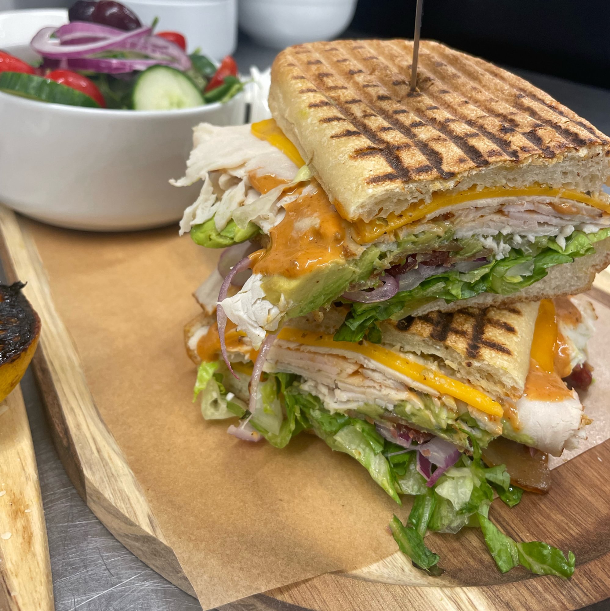 Roasted Turkey Panini
