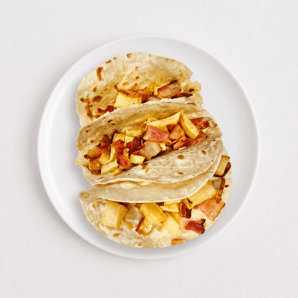 Potato and Chorizo Taco
