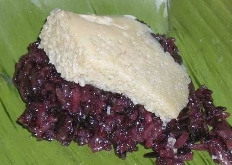 Purple Custard Sticky Rice