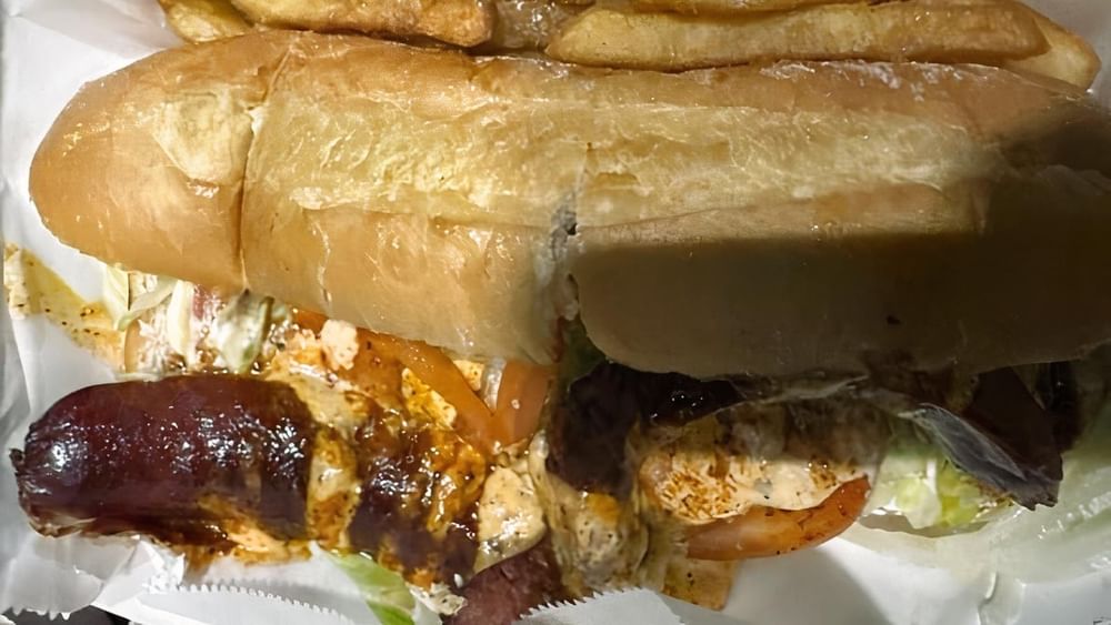 Hot Link Sandwich