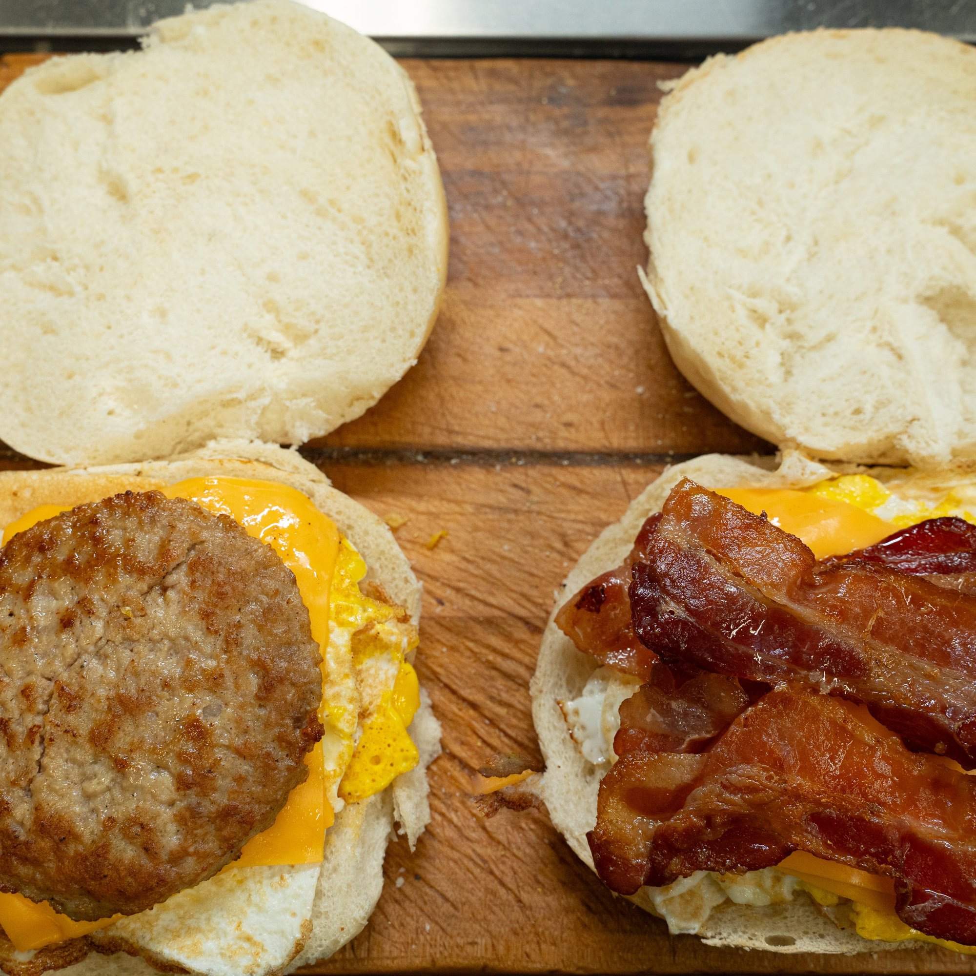 Build Your Own Breakfast Sandwich