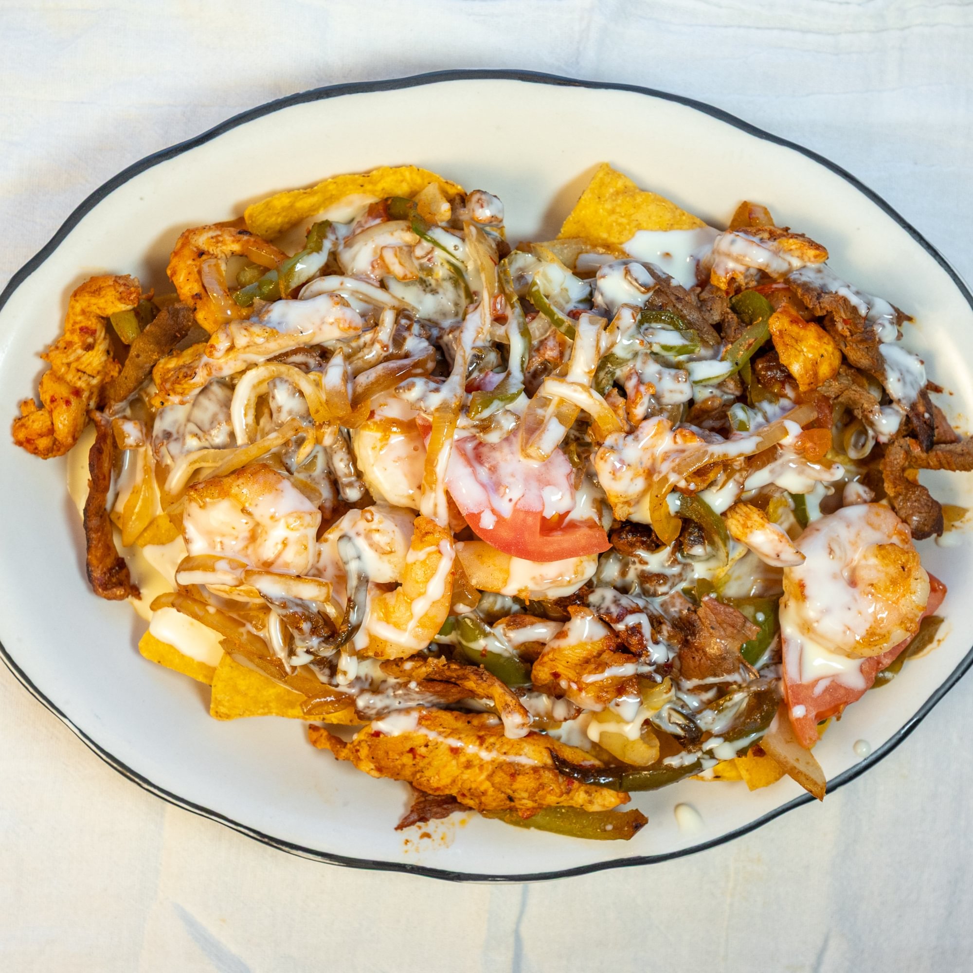 Texas Fajita Nachos