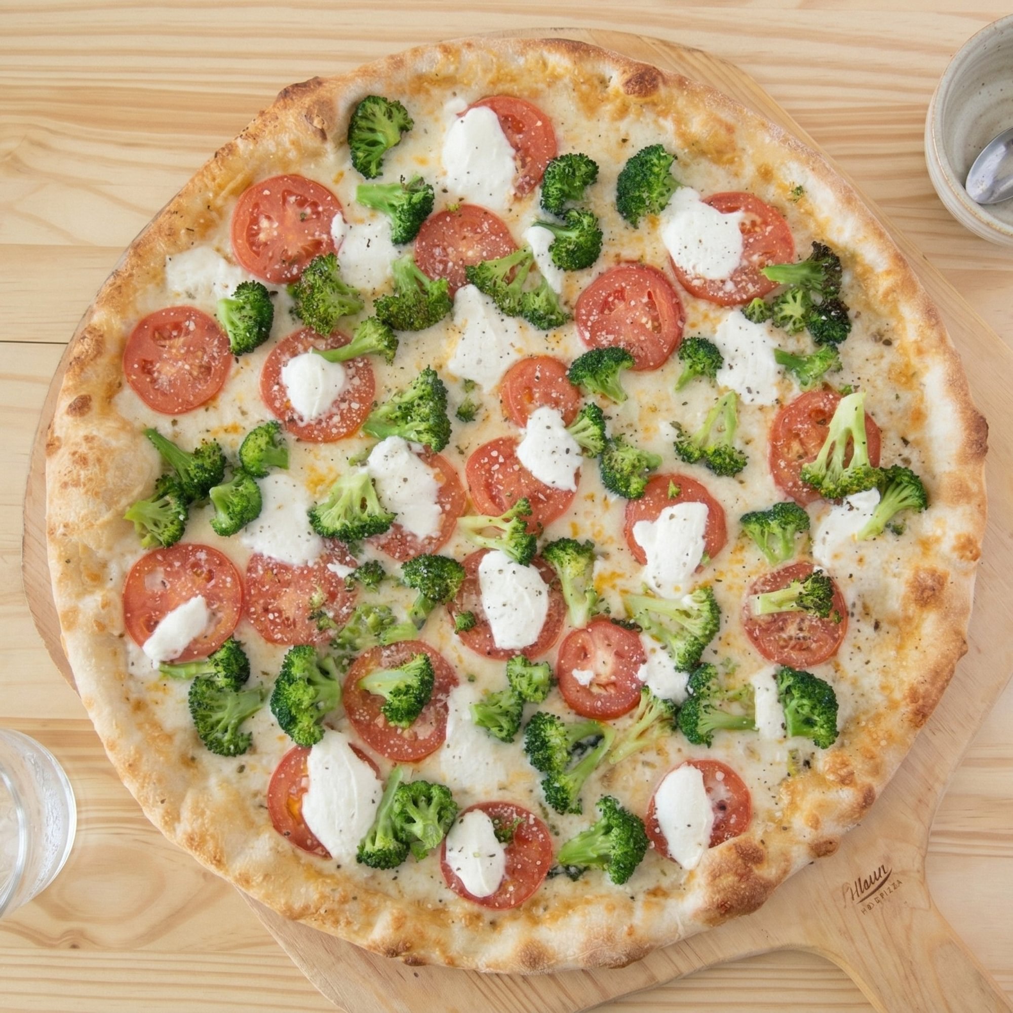 12" White Pizza
