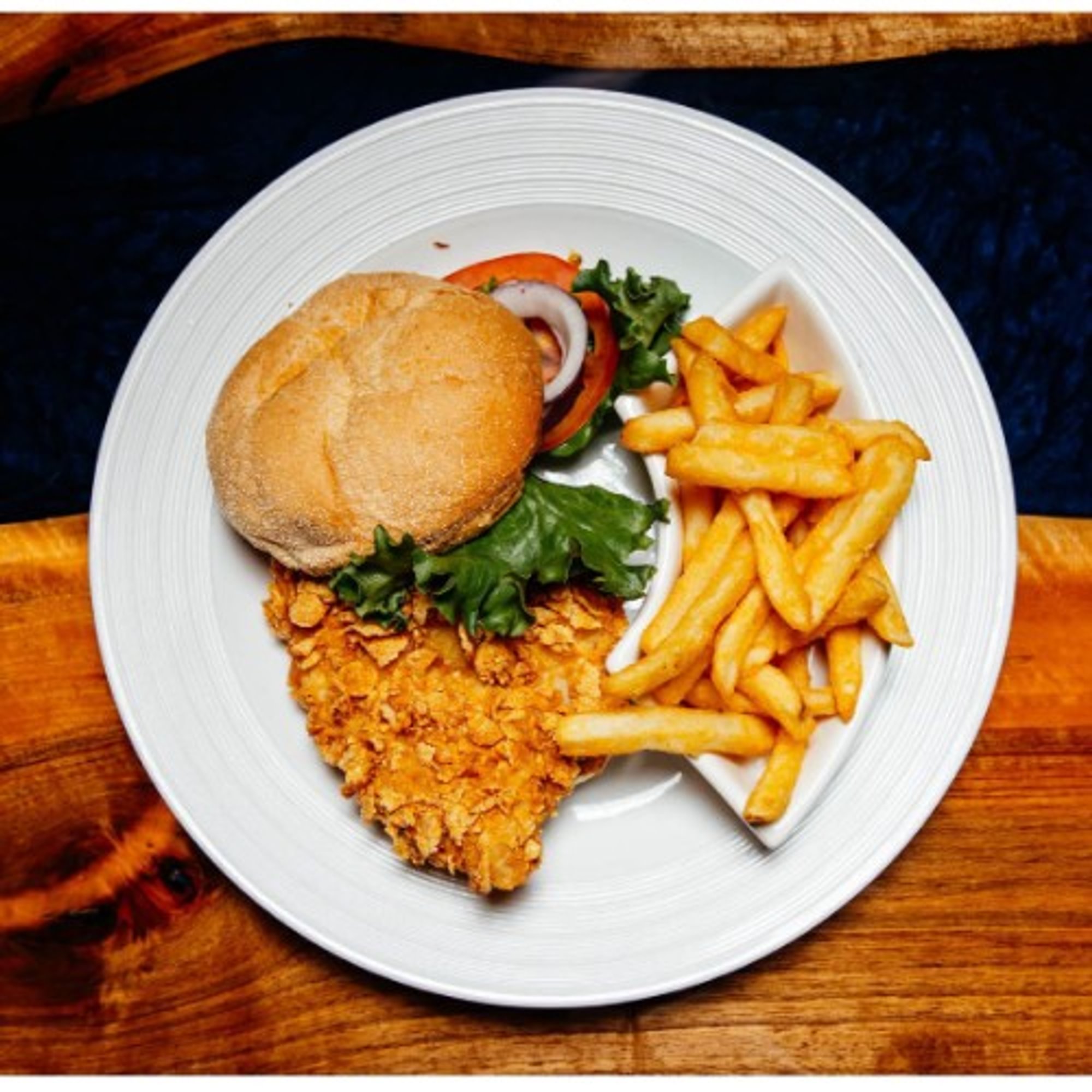 Crunchy Grouper Sandwich