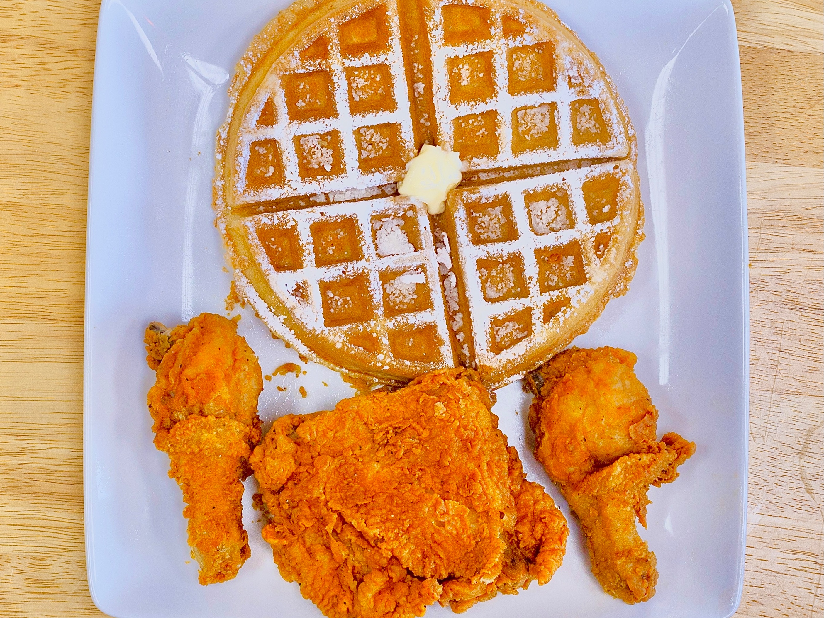 20 Dark Meat & 4 Waffles