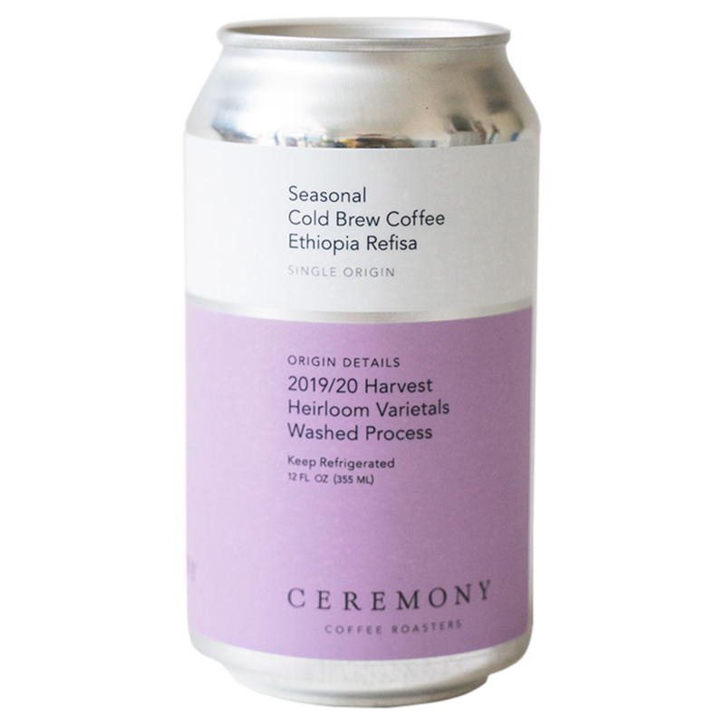 Ceremony Coffee Seasonal Cold Brew 12oz