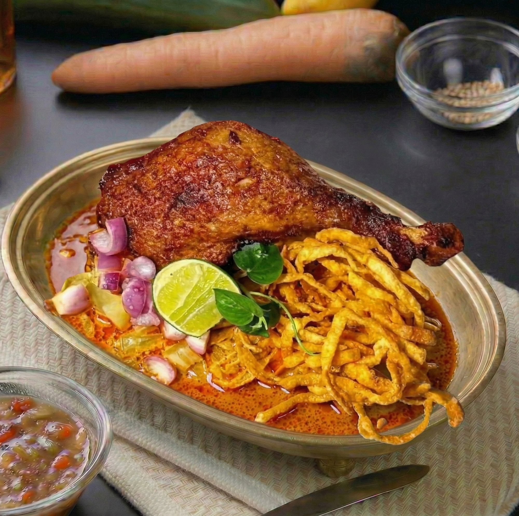 Khao Soi Crispy Duck