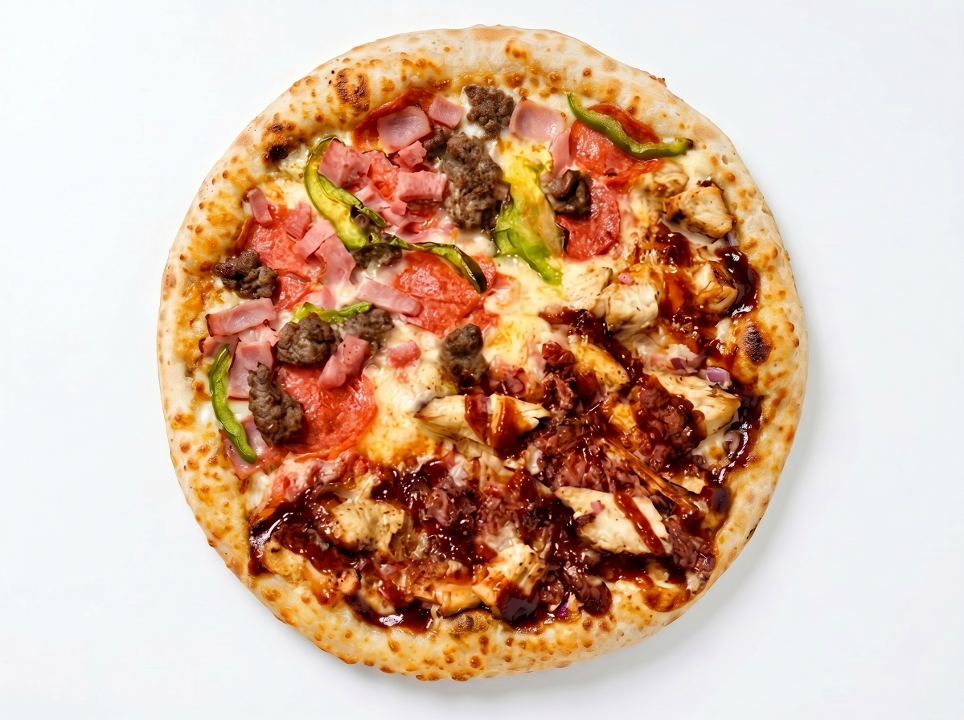 14" 1/2 & 1/2 Specialty Pizza