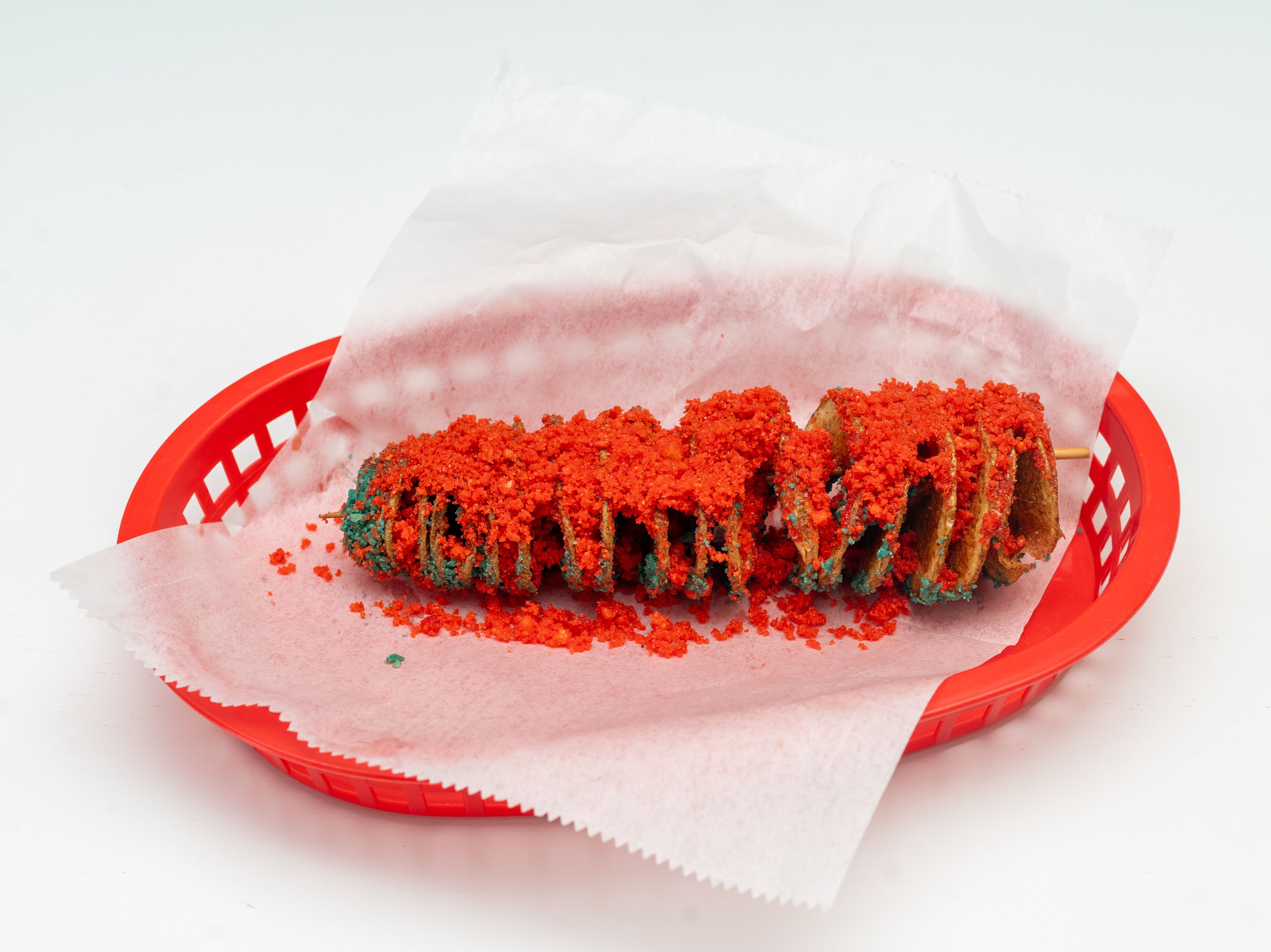 Potato Tornado Hot Cheetos