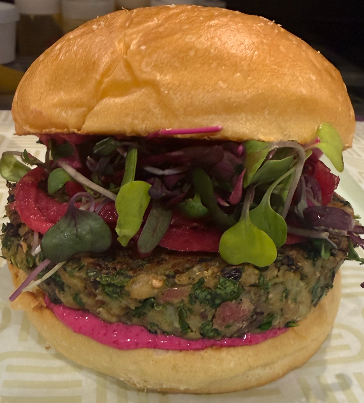 No Bull Veg Burger