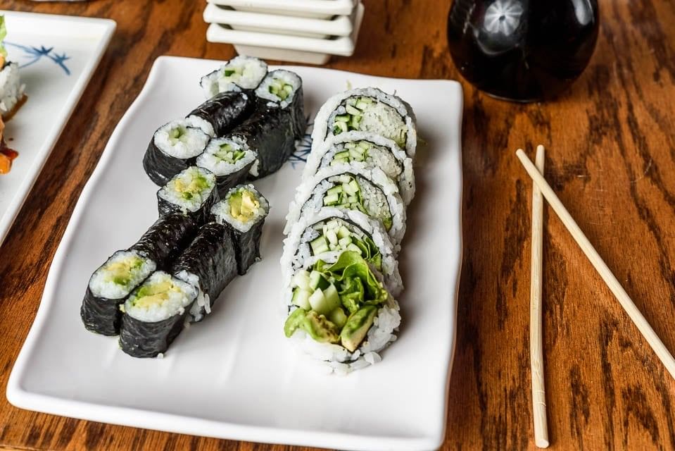 Vegetable Roll Combo •