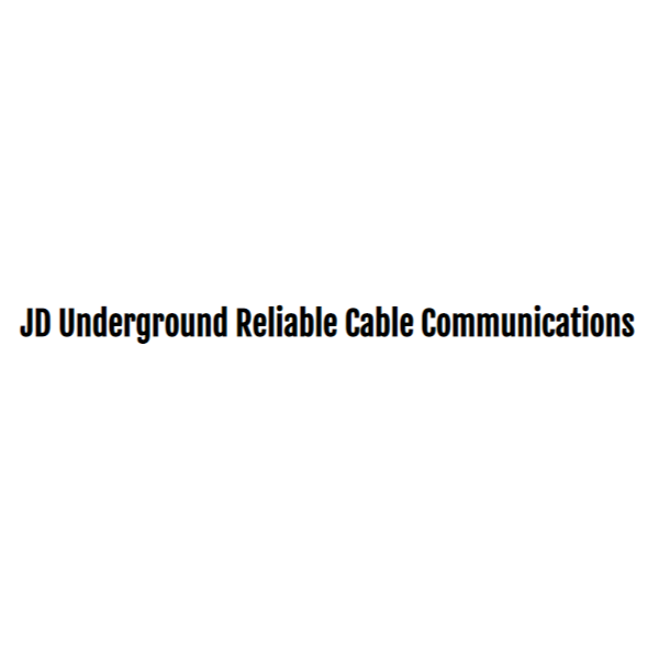 JD Underground Reliable Cable Communications Logo