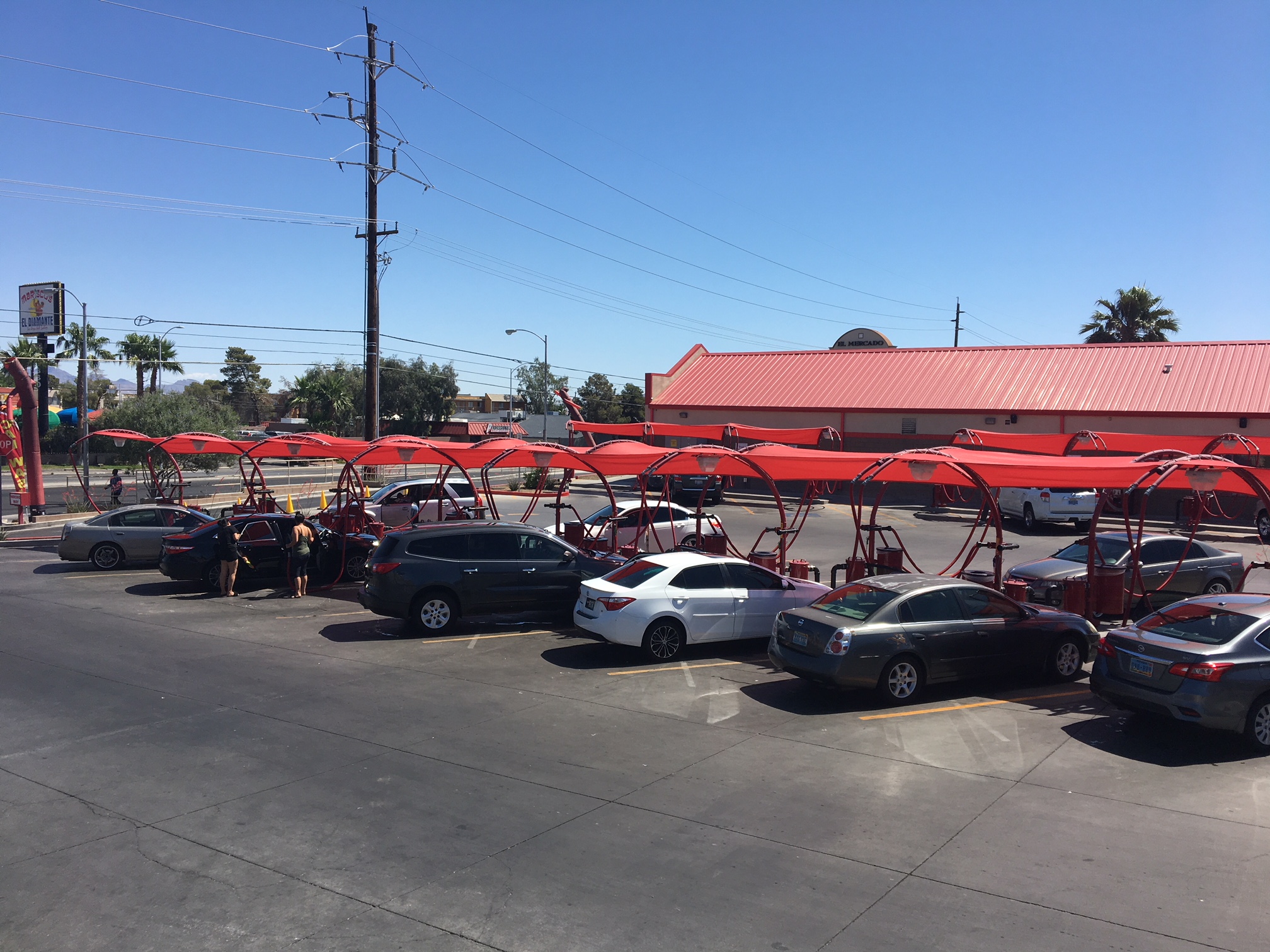 Upper Image Car Wash Photo