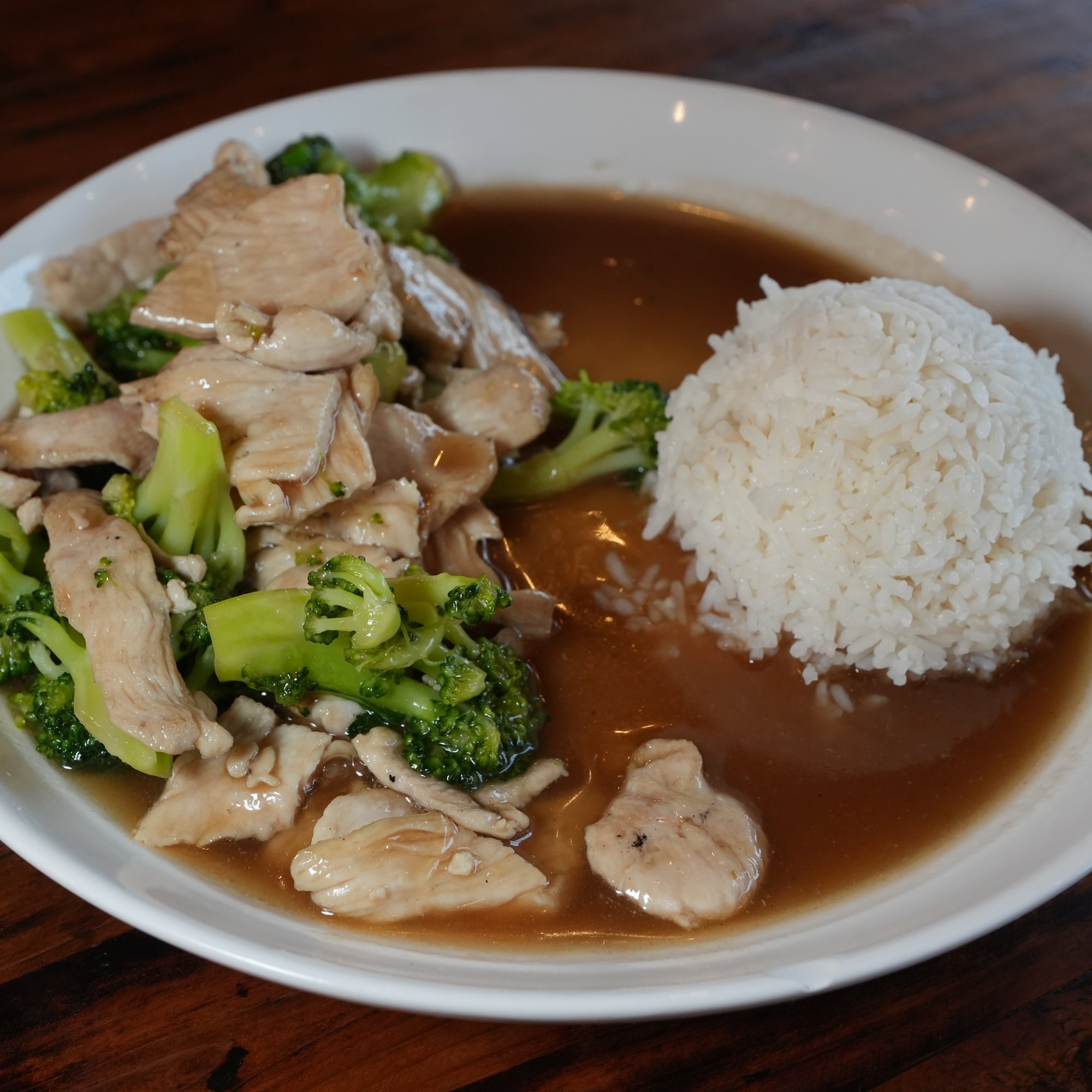 Sauteed Chicken Broccoli with Rice