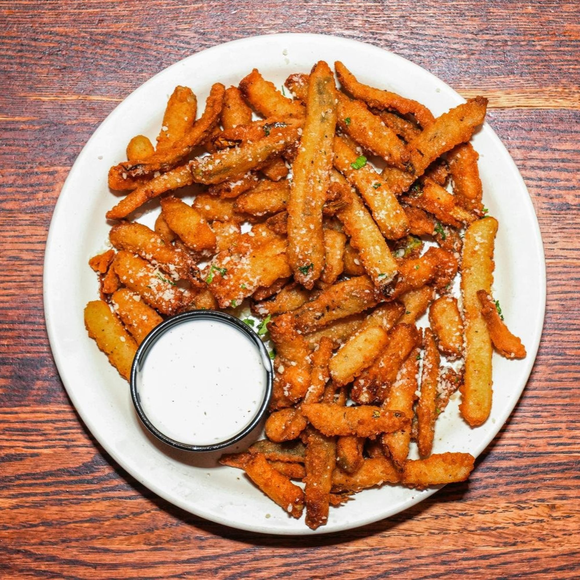 Deep Fried Pickles Fries